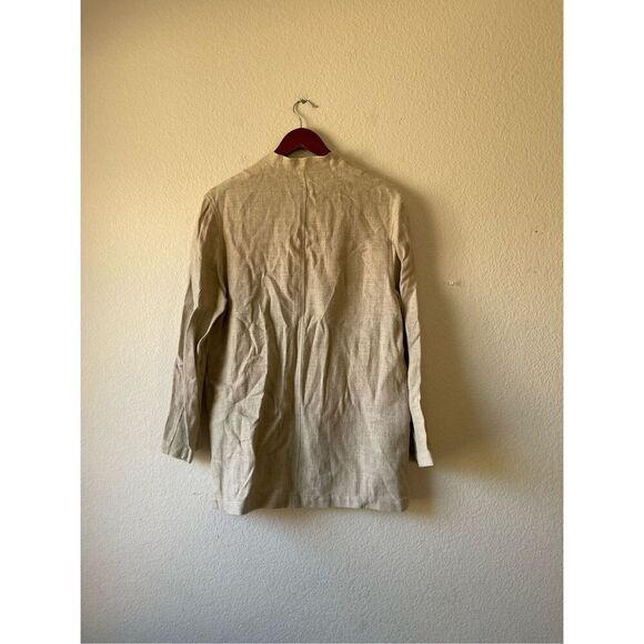 Vintage 100% linen lightweight jacket size 10 - Picture 2 of 5
